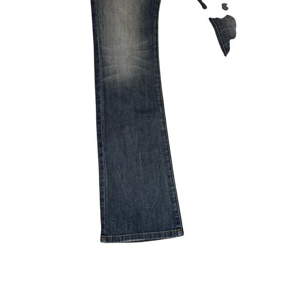 Guess Daredevil Y2K low rise bootcut jeans women’s size 26 - Picture 4 of 11